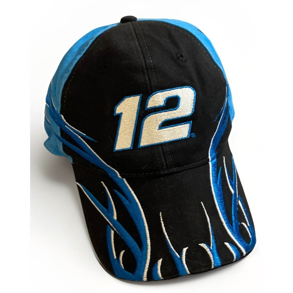 Vintage 90s NASCAR Team Caliber Ryan Newman Cap #12